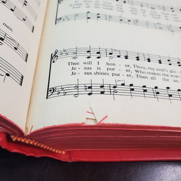 Methodist Hymnal 1966 Official Hymnal Methodist Church Vintage San Leandro CA - Picture 13 of 15